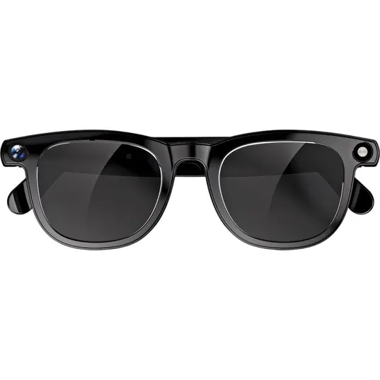 MLK+ CY01 AI Smart Glasses με Κάμερα 8MP, Bluetooth & Μετάφραση σε Πραγματικό Χρόνο Black