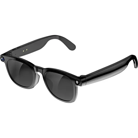 MLK+ CY01 AI Smart Glasses με Κάμερα 8MP, Bluetooth & Μετάφραση σε Πραγματικό Χρόνο Black