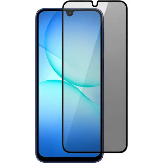 ObaStyle Privacy Tempered Glass 3D for Samsung Galaxy A17 black frame