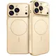 MagSafe AG Glass Design Case for iPhone 17 Pro Max Gold