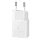 Samsung Φορτιστής Χωρίς Καλώδιο με Θύρα USB-C 25W Λευκός (Adapter T2510N)
