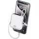 MLK+ LX17 Power Bank 10000mAh 22.5W με Ενσωματωμένα Καλώδια USB-C & Lightning Silver